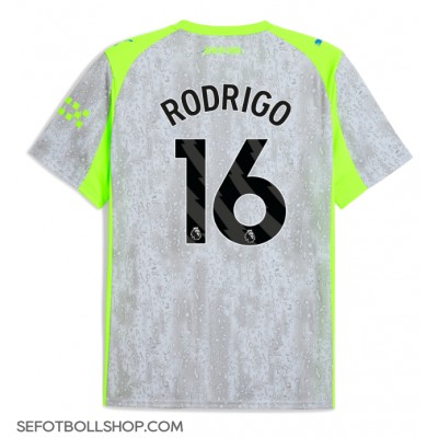 Billiga Manchester City Rodri Hernandez #16 Tredje fotbollskläder 2025-26 Kortärmad Billiga Manchester City Rodri Hernandez #16 Tredje fotbollskläder 2025-26 Kortärmad